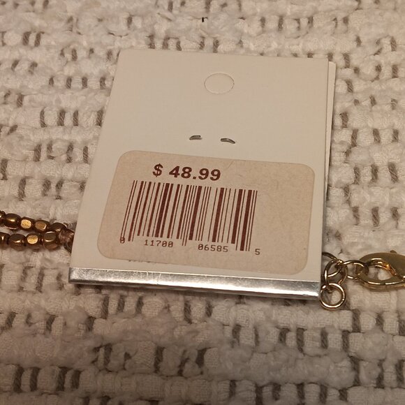 Lot of 3 beaded NWT jewelry - multi-layer necklace, bracelet stack, drop earring - Picture 6 of 12